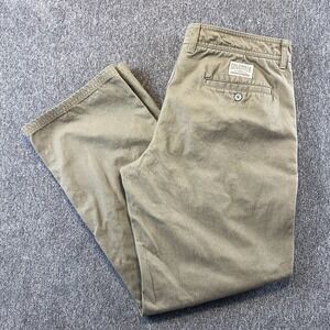 Columbia Pants Mens 36 /‎ 32 Khaki Beige Canvas Cotton Hiking Workwear Mens